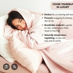 NEW Kitsch Glazey Satin blush Hoodie